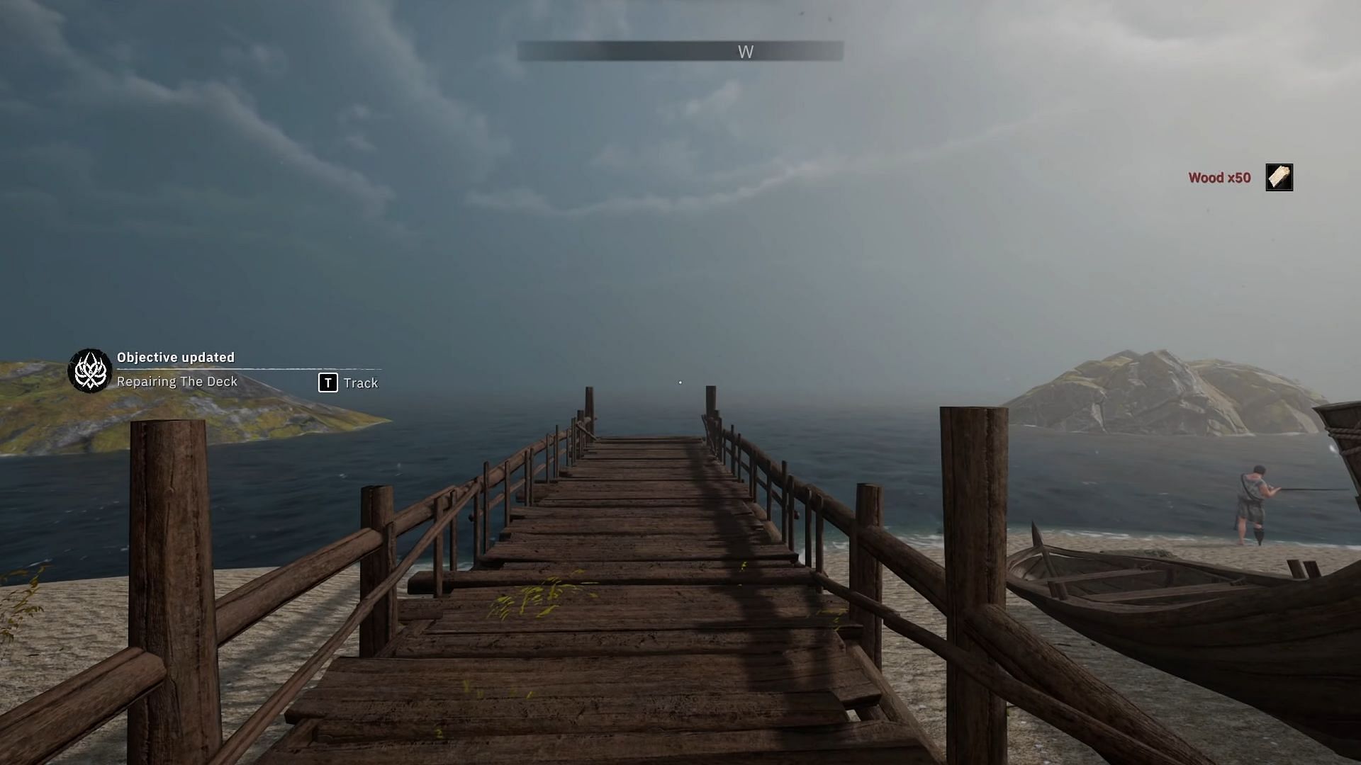 Repaired Deck in Tainted Grail The Fall of Avalon (Image via Awaken Realms // Youtube@/ChilledCodex)